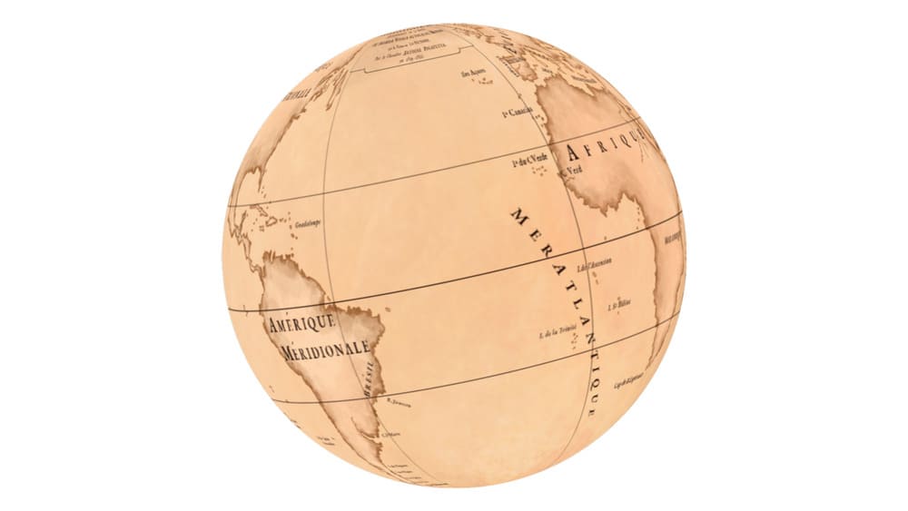 Magallanes y Elcano — globe