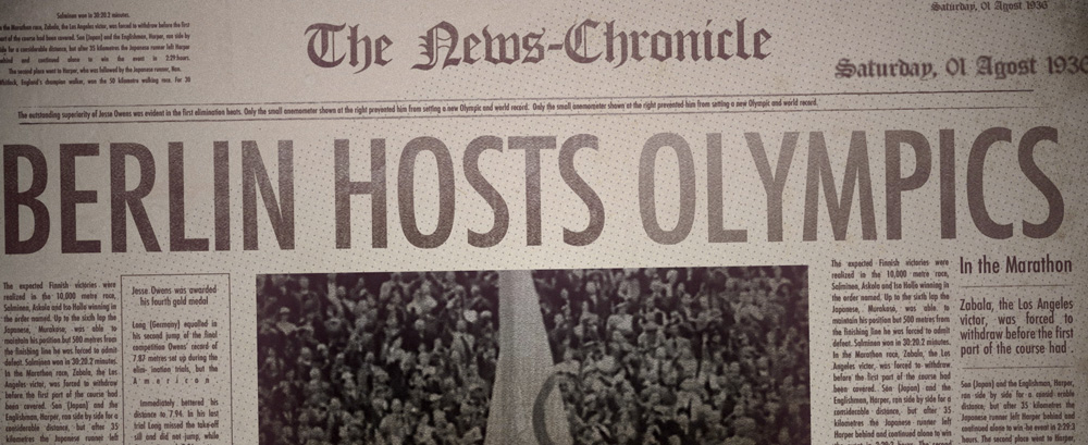 Allianz Olympic Stories — newspaper
