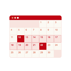 Bono Turístico — calendar asset