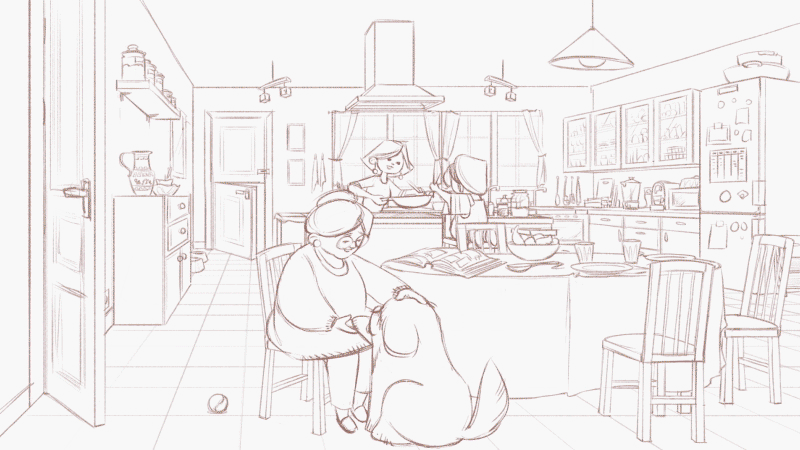 Carmen y la Cuchara — kitchen animation