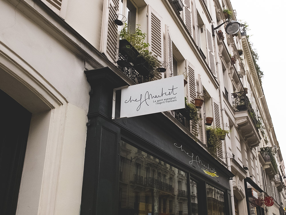 Chef Market — signage