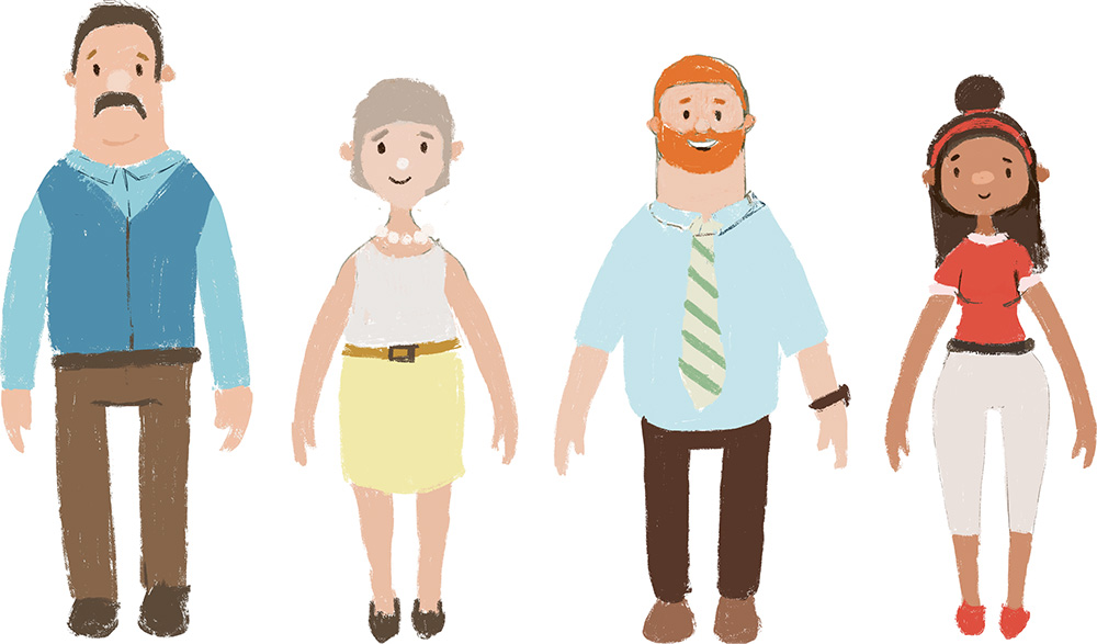 Clear Channel — characters