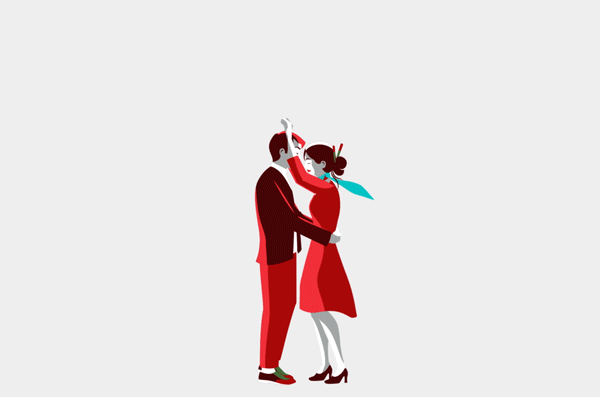 Coca-Cola — beso animation