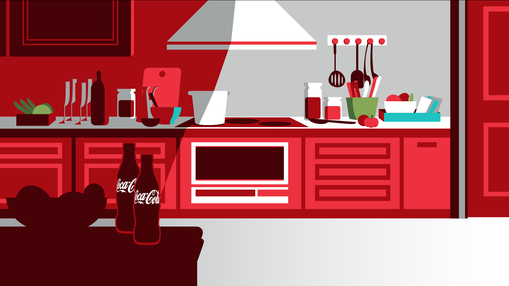 Coca-Cola — cocina