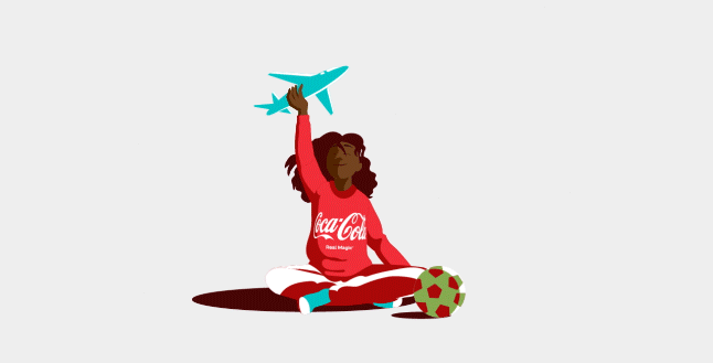 Coca-Cola — kids animation