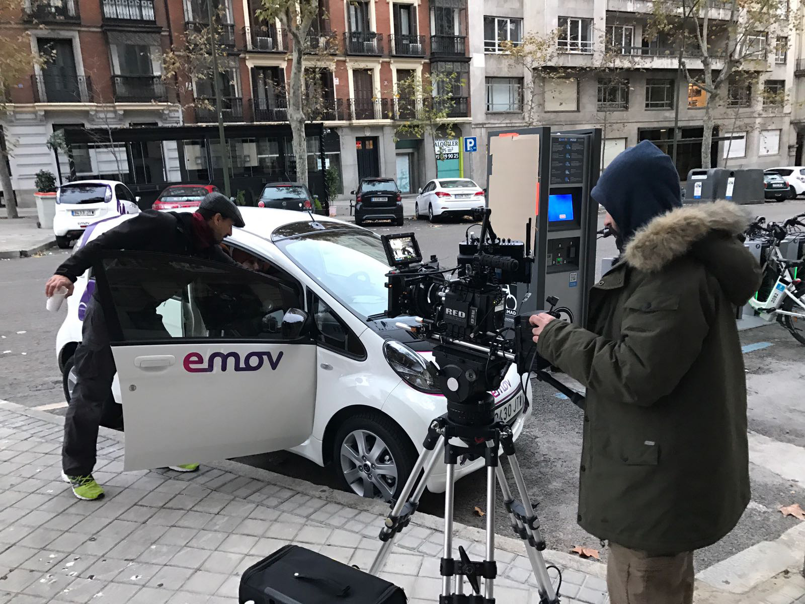 EMOV — on set