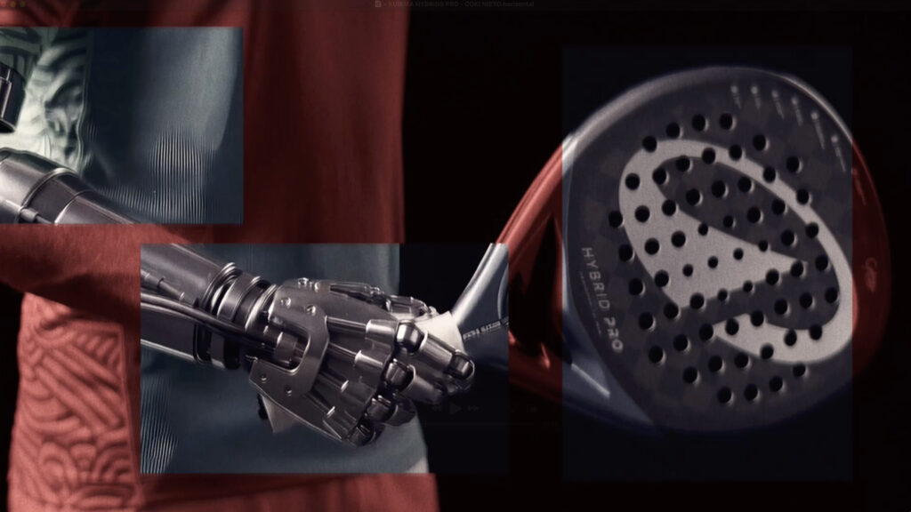 Kuikma — robot hand holding paddle