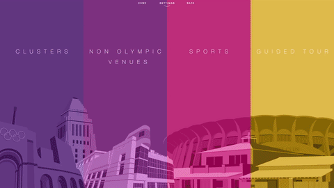 LA 2028 — interactive animation