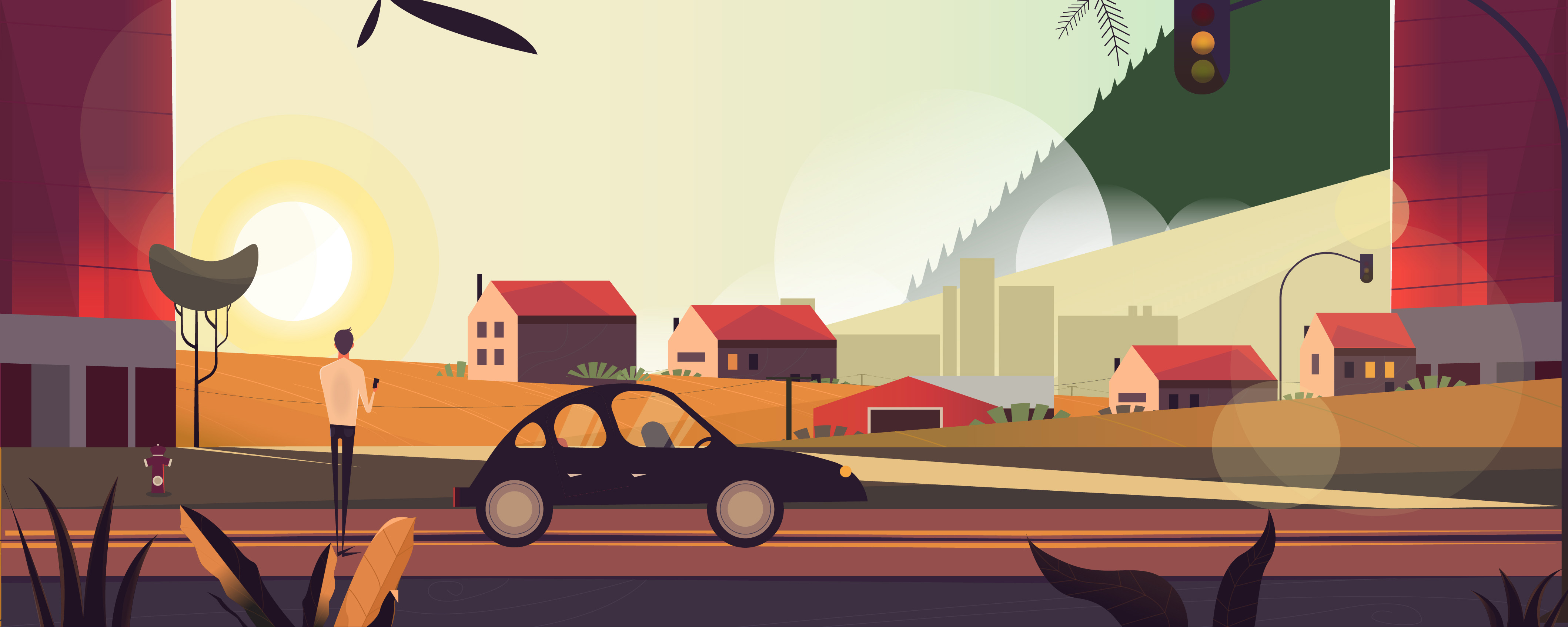 Linq3 — intro scene