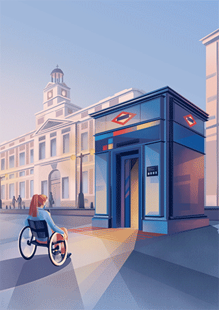 Metro Madrid — Accesibilidad animation