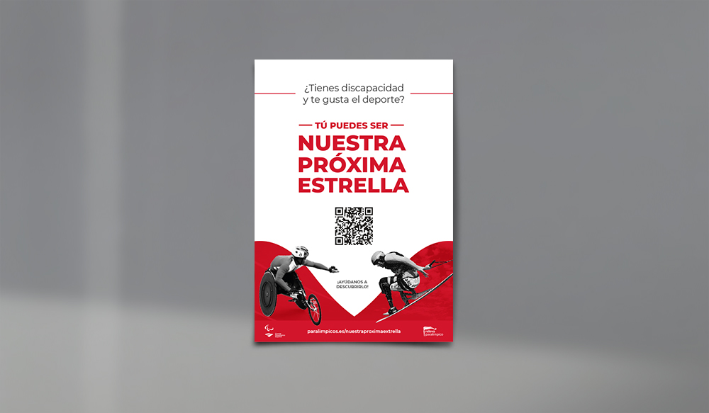 Paralímpicos — brochure