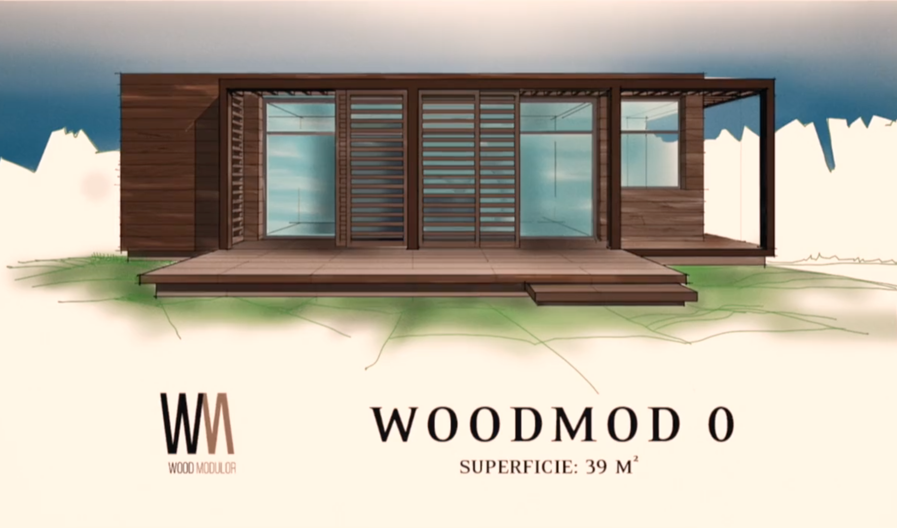 Wood Modulor — still